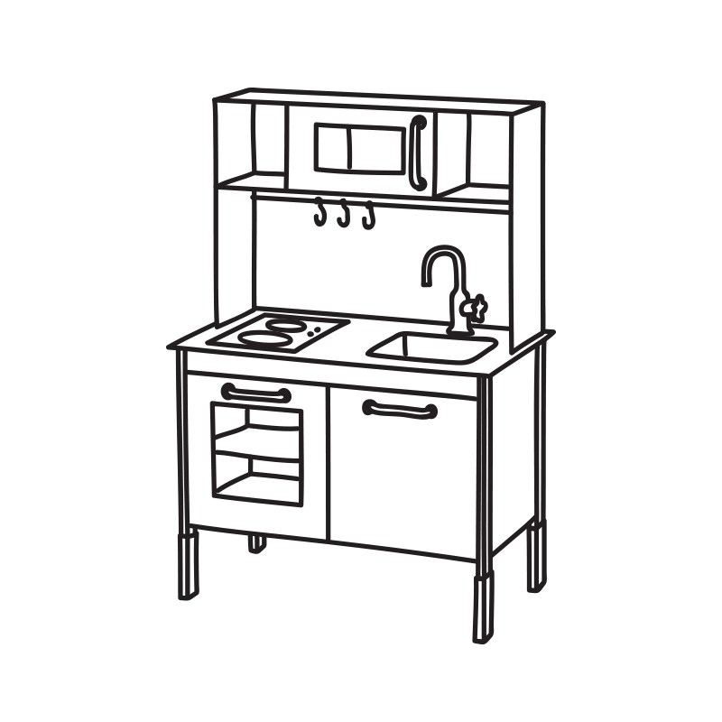 DUKTIG leksakskök från IKEA