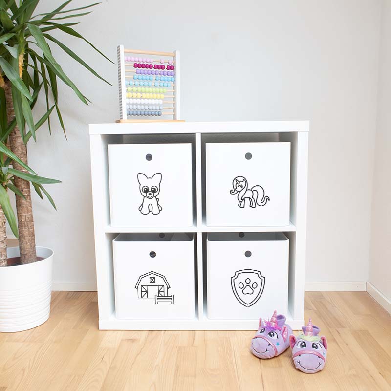 Detaljer som passar lådorna Kuggis från IKEA