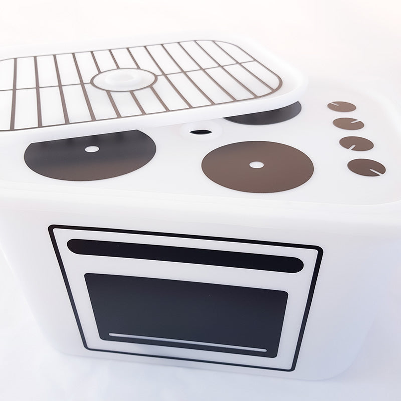 Detaljer som passar lådorna i serien Trofast från IKEA