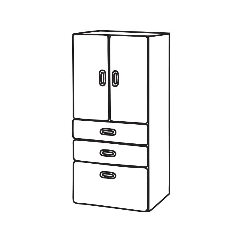 Förvaringsmöbel Stuva från IKEA (illustration)