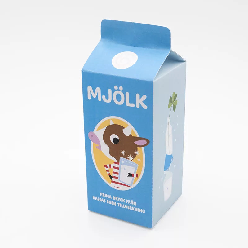 Kossan Kajsa presenterar stolt - Mjölk! Till den som är sugen på att pyssla och leka.