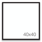 Galant Plexi ram (40×40 cm)