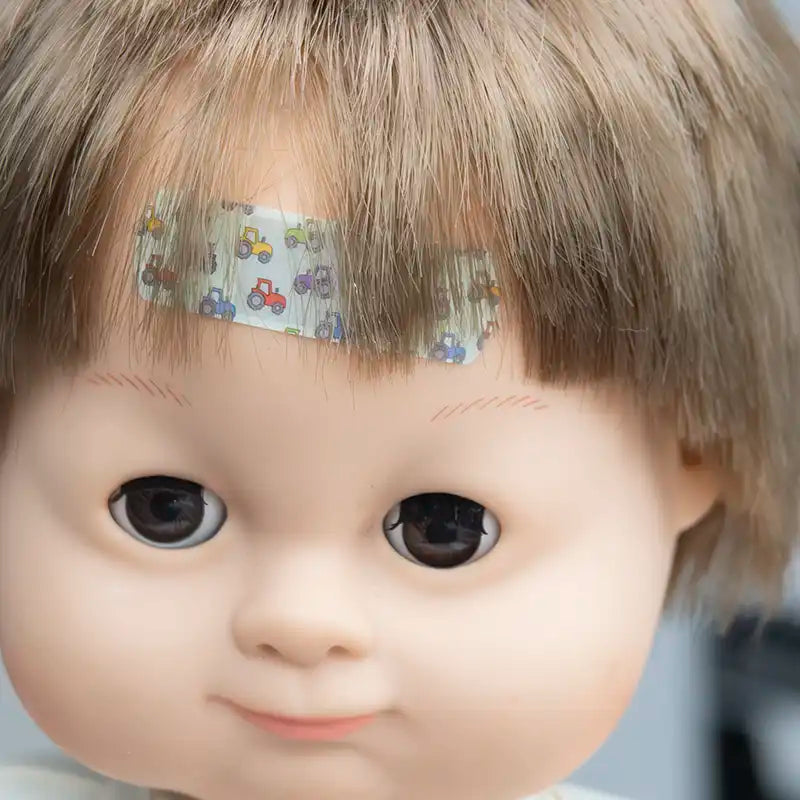 Gillar man traktorer fungerar ett traktor-plåster absolut bäst.