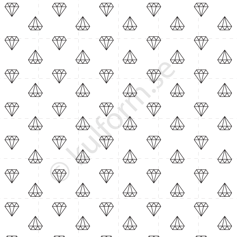 Presentpapper, diamanter