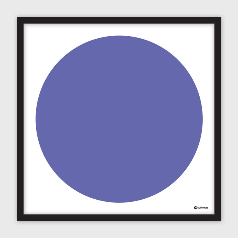 Kom ihåg-tavla Cirkel (40×40 cm)