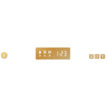 Dishwasher decal for IKEA Duktig play kitchen, gold