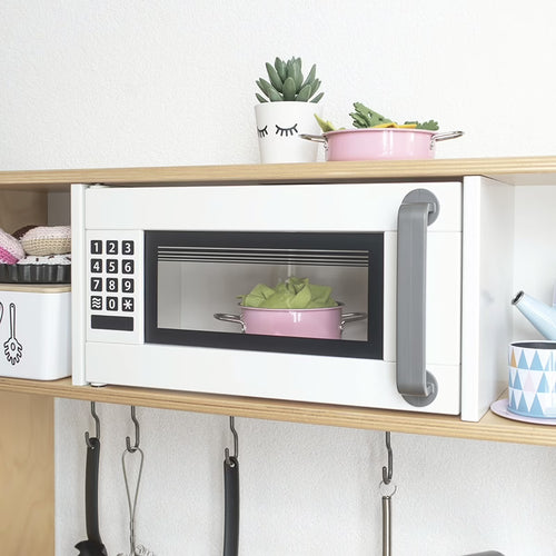 Mikroluckan har en fin inramning i svart.