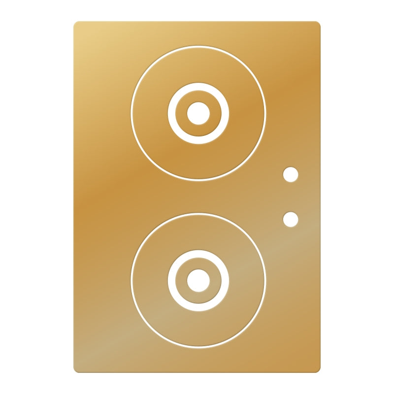 Stovetop for IKEA Duktig play kitchen, gold