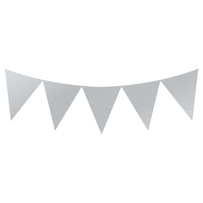 Pennants, silver