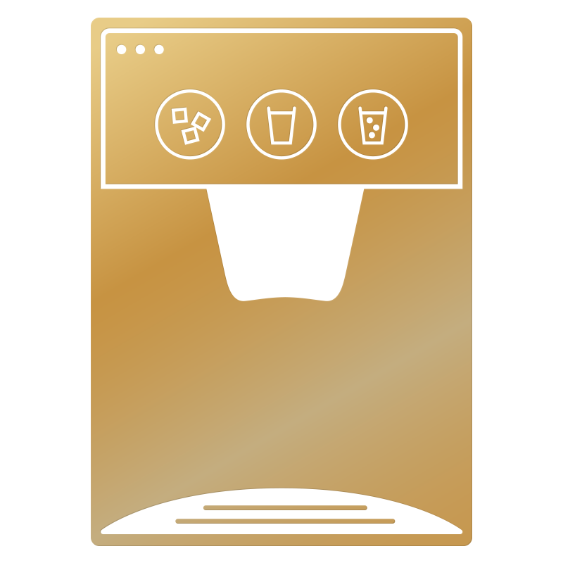 Ice maker, gold