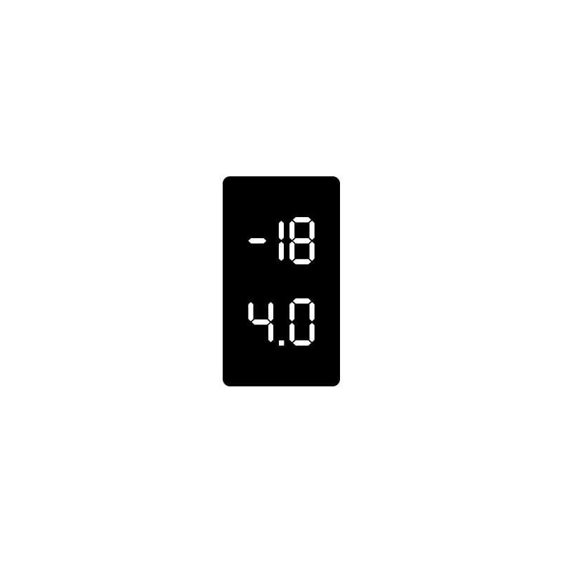 Panel for fridge/freezer