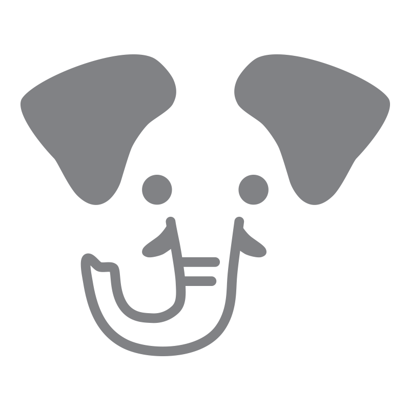 Elephant, dark gray