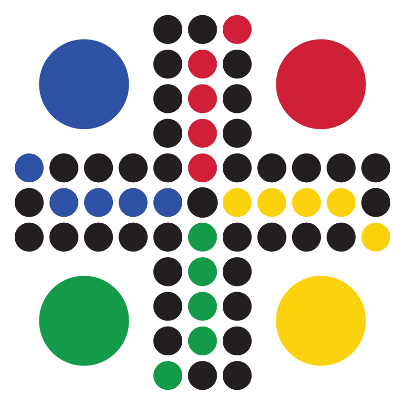 Fiaspel, klassiskt (51×51 cm)