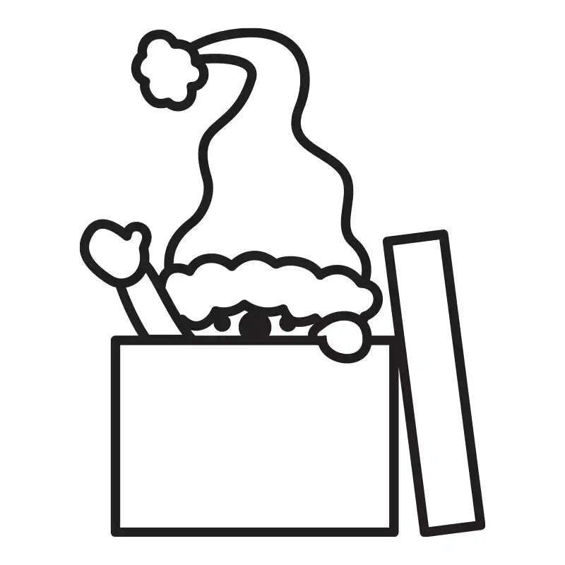 Tomte i låda