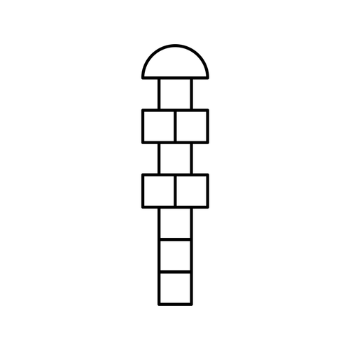 Hopscotch for dollhouse