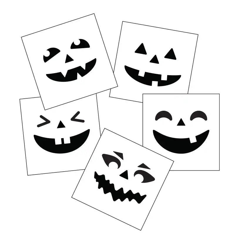 Pumpa-ansikten i 5-pack