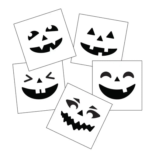 Pumpa-ansikten i 5-pack