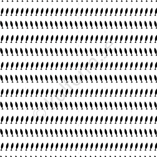 Graphic, sleek Christmas wrapping paper with lutefisk pattern