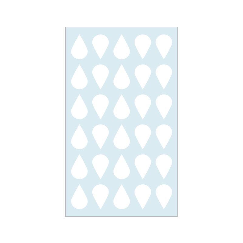 Mini decor, drops