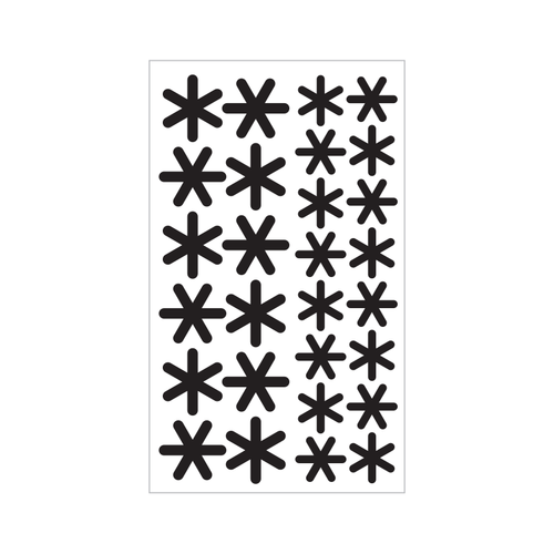 Mini decoration, snowflakes