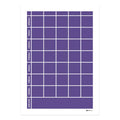 Planeringstavla med kom ihåg-fält, 5 kolumner (50x70 cm), Ultra Violet