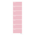 Planeringstavla, vecka (30x91 cm) i färg "Dusty pink", en mjuk, dämpad rosa nyans.