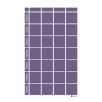 Planeringstavla, vecka med kolumner (40x60 cm) i färg "Dark lavender", en elegant, mörk lila nyans.
