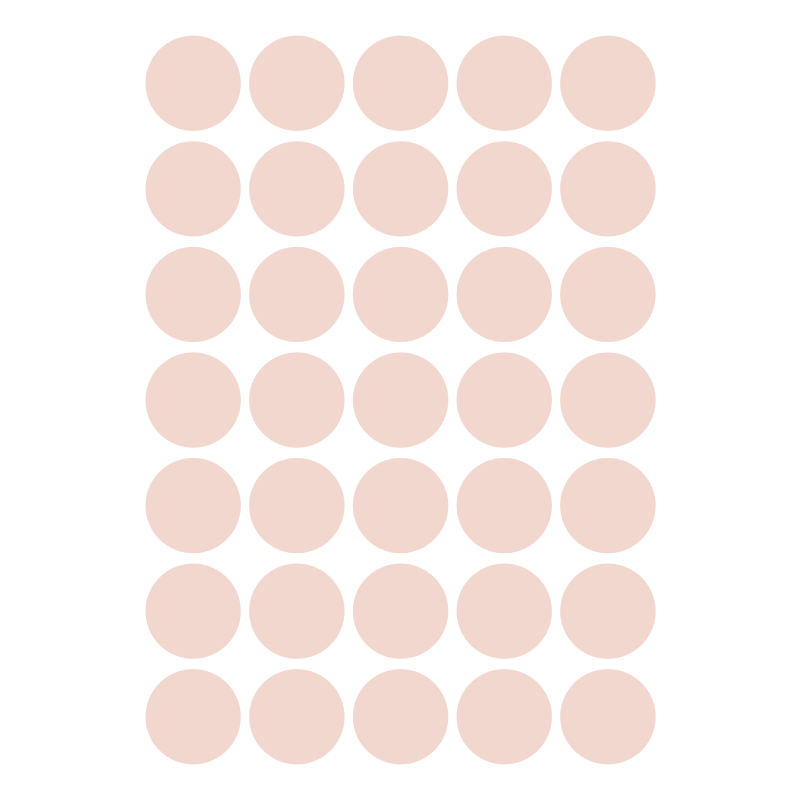 Dots, pastel pink