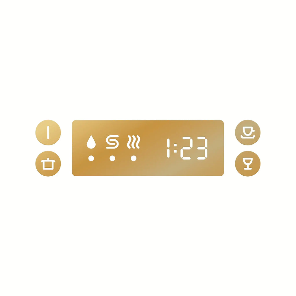 Dishwasher decal for IKEA Silltrut, gold