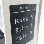 Menytavla på Silltrut-köket