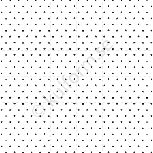 Graphic pattern with small stars