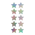 Stars, silver glitter