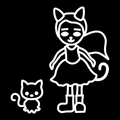 Storage symbol - Enchantimals, white