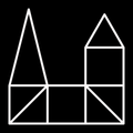 Storage symbol - Magna-tiles, white