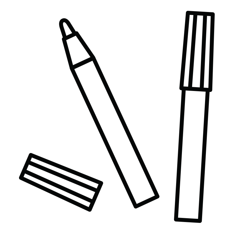 Tuschpennor