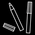 Storage symbol - Markers, white