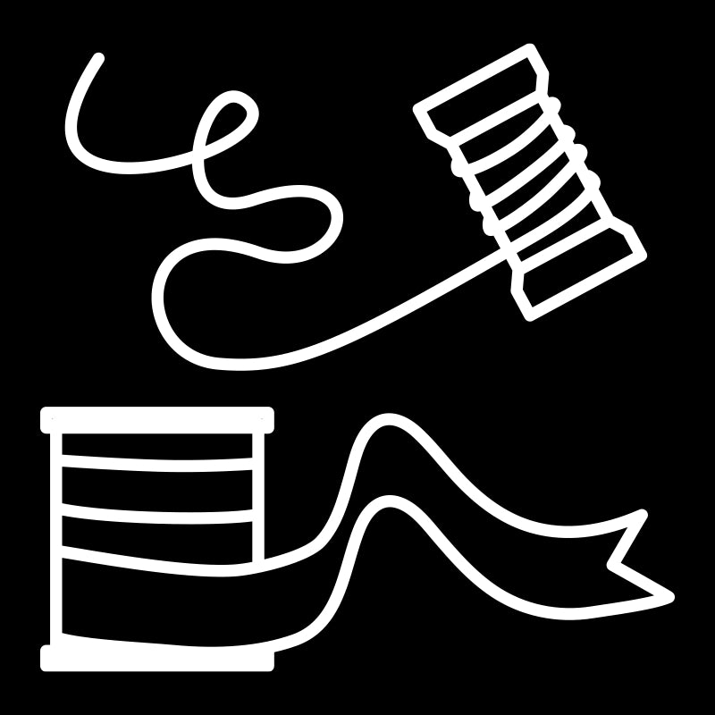 Symbol till förvaring - Tråd, vit