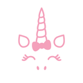 Unicorn, pink