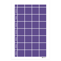 Planeringstavla med kolumner (40x60 cm), Ultra Violet