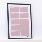 Wall planner, week (30x40 cm)