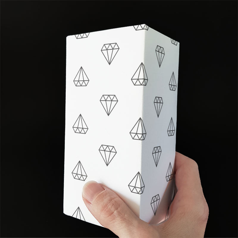 Presentpapper, diamanter