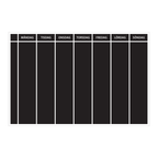 Wallsticker planeringstavla, vecka (60×40 cm)