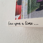 Sticker with the text Once upon a time