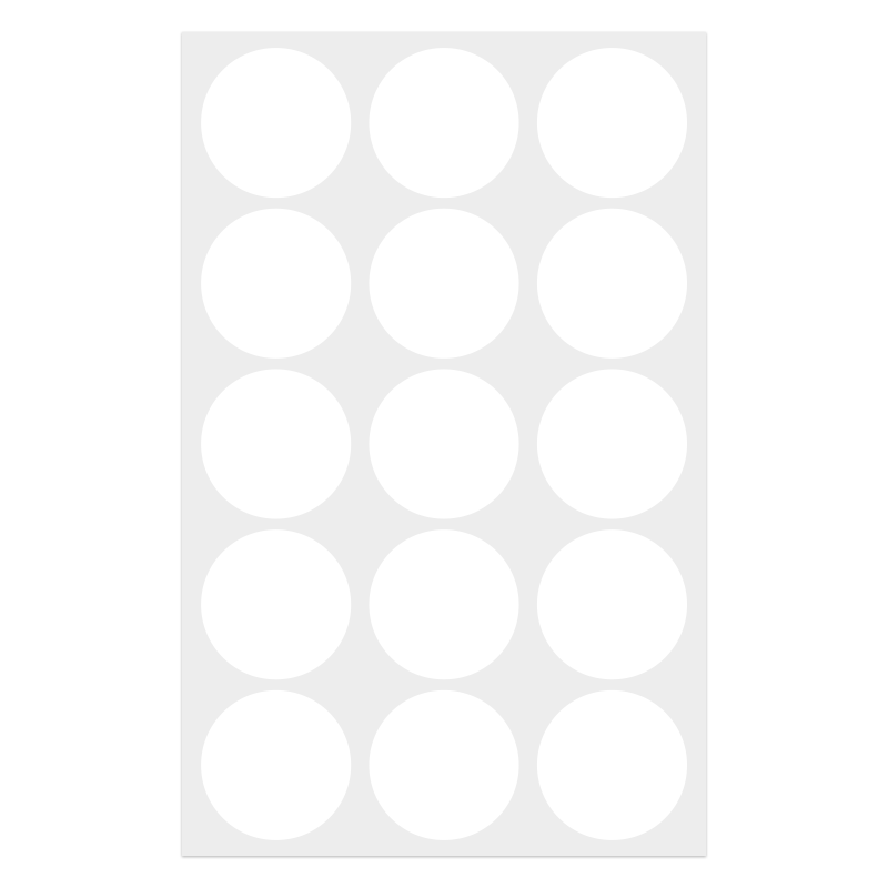 Prickar att sätta på fönster, speglar och andra högblanka ytor