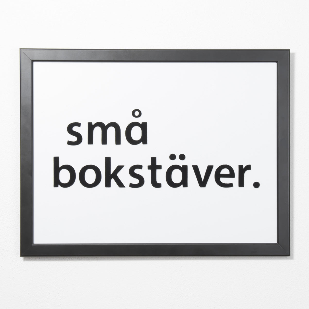 Magnetbokstäver a-ö, gemener