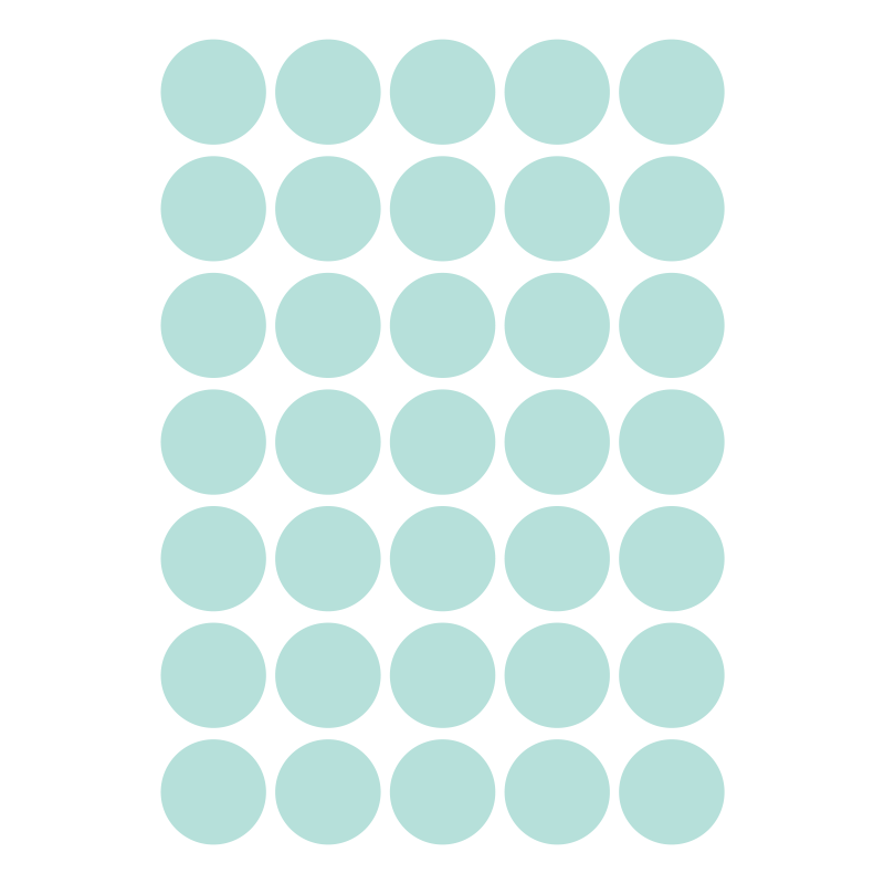 Dots, pastel light blue