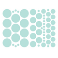 Dots, mix, pastel light blue