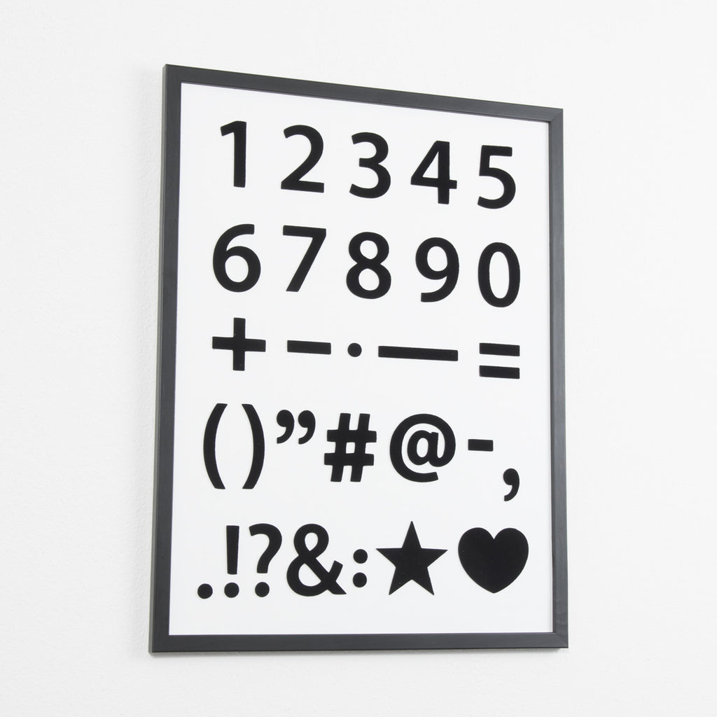 Magnetic numbers and symbols