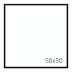 Oslo Plexi frame (50×50 cm)