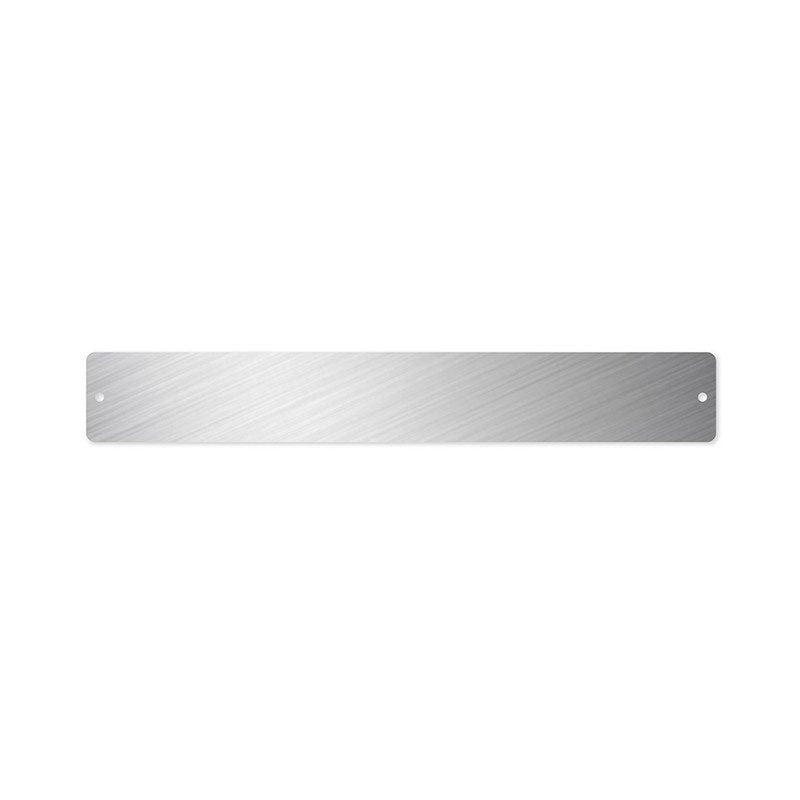 Magnetlist, borstat stål (35 cm)